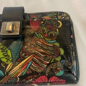 Sakroots Wristlet‎ Smartphone wallet Owl Spirit